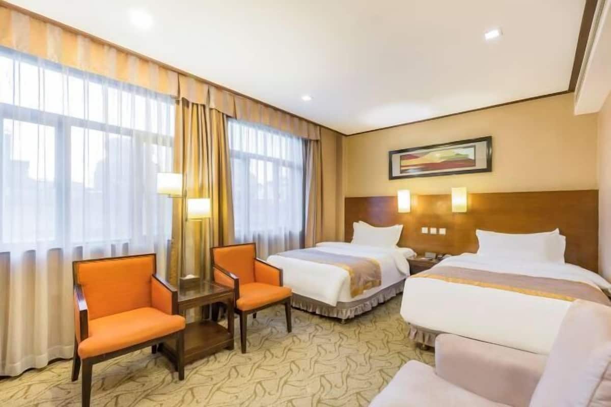 In-room safe, desk, blackout curtains, iron/ironing board