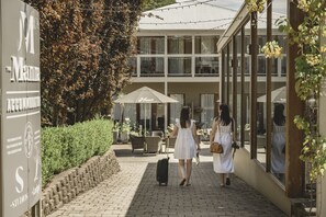 Façade de l’hébergement