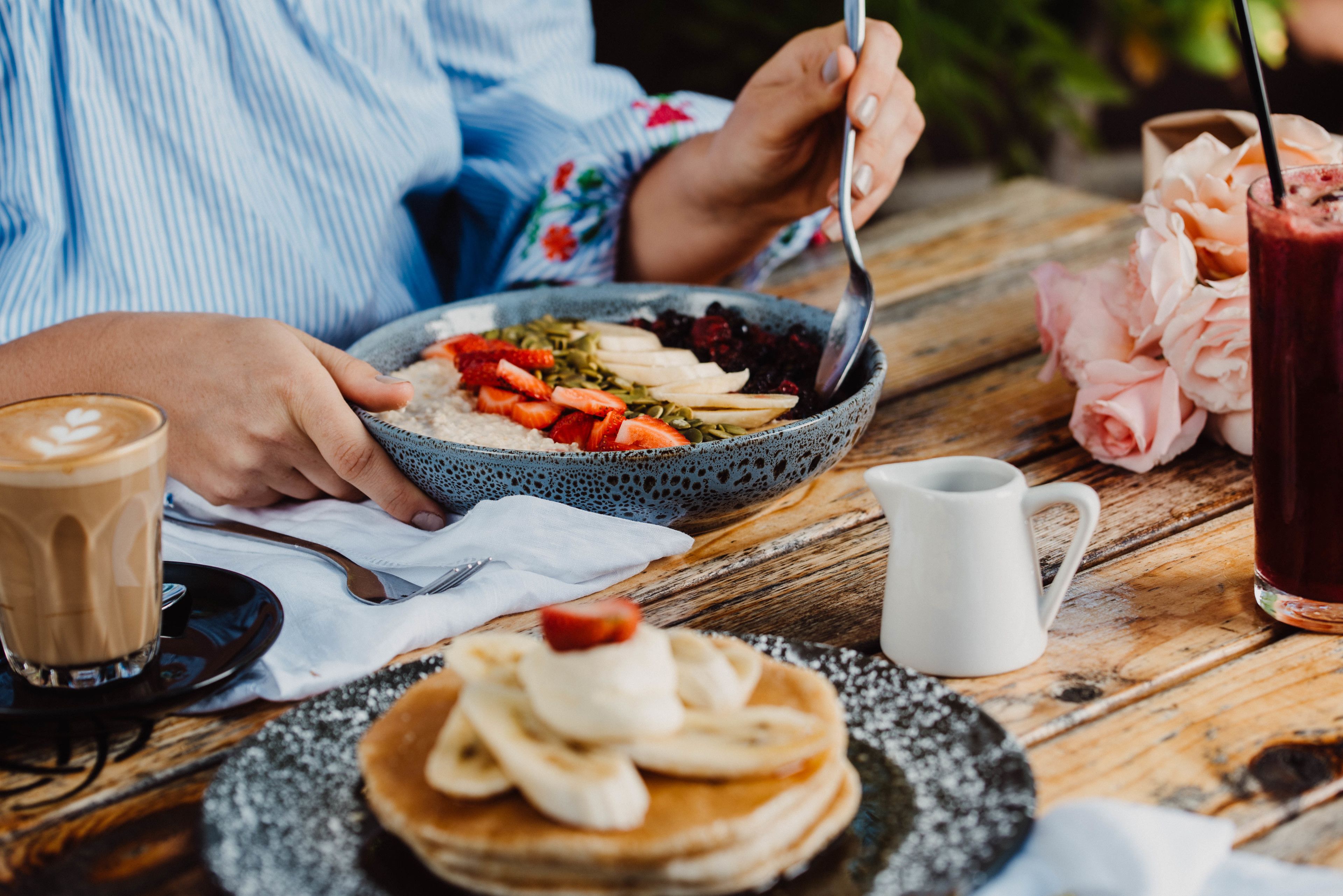 daily full breakfast for a fee