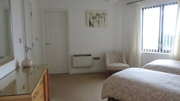 Luxury-Apartment, eigenes Bad, Meerblick | 2 Schlafzimmer