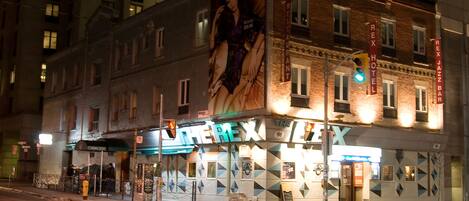 Façade de l’hébergement