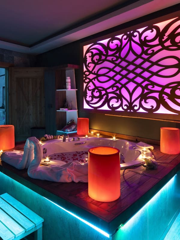 Sauna, hammam, hammam, soins corporels, soins d'aromathérapie