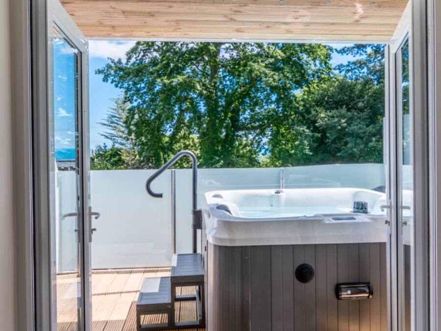 Deluxe Studio Suite, Hot Tub | Iron/ironing board, free WiFi, bed sheets, wheelchair access