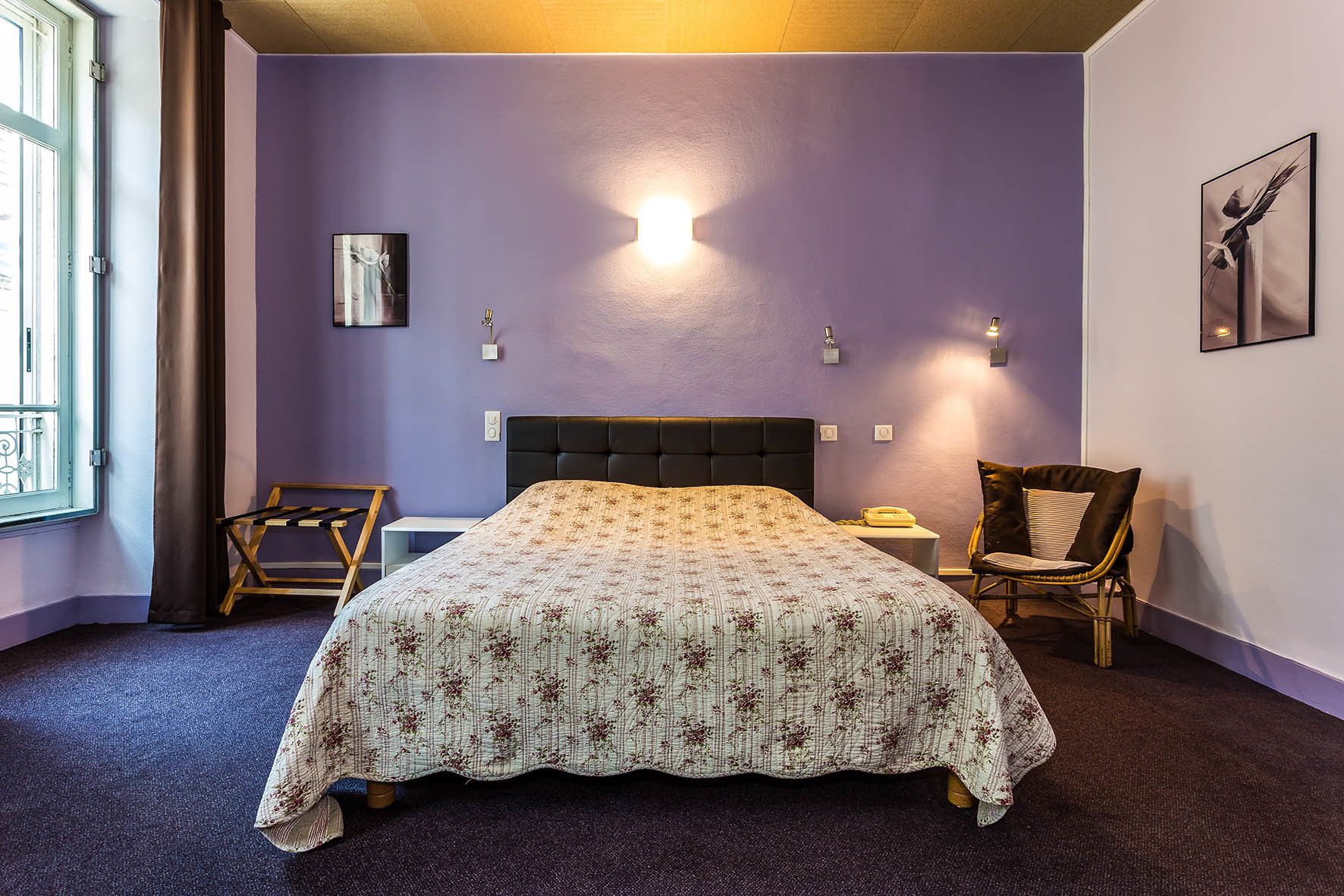 Minibar, ameublement personnalisé, bureau, chambres insonorisées