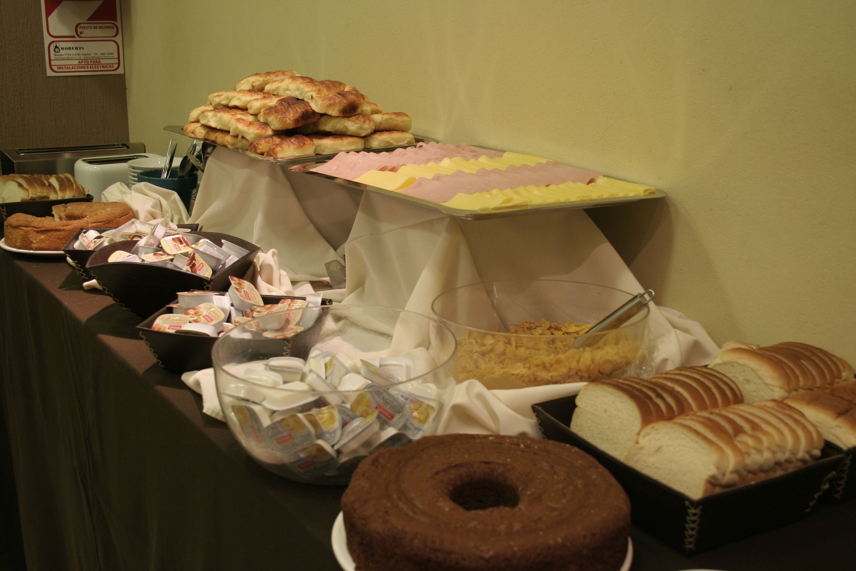 Daily continental breakfast for a fee