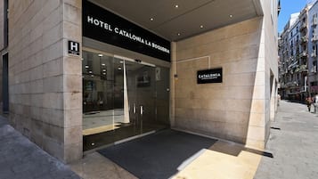 Entrada de la propiedad