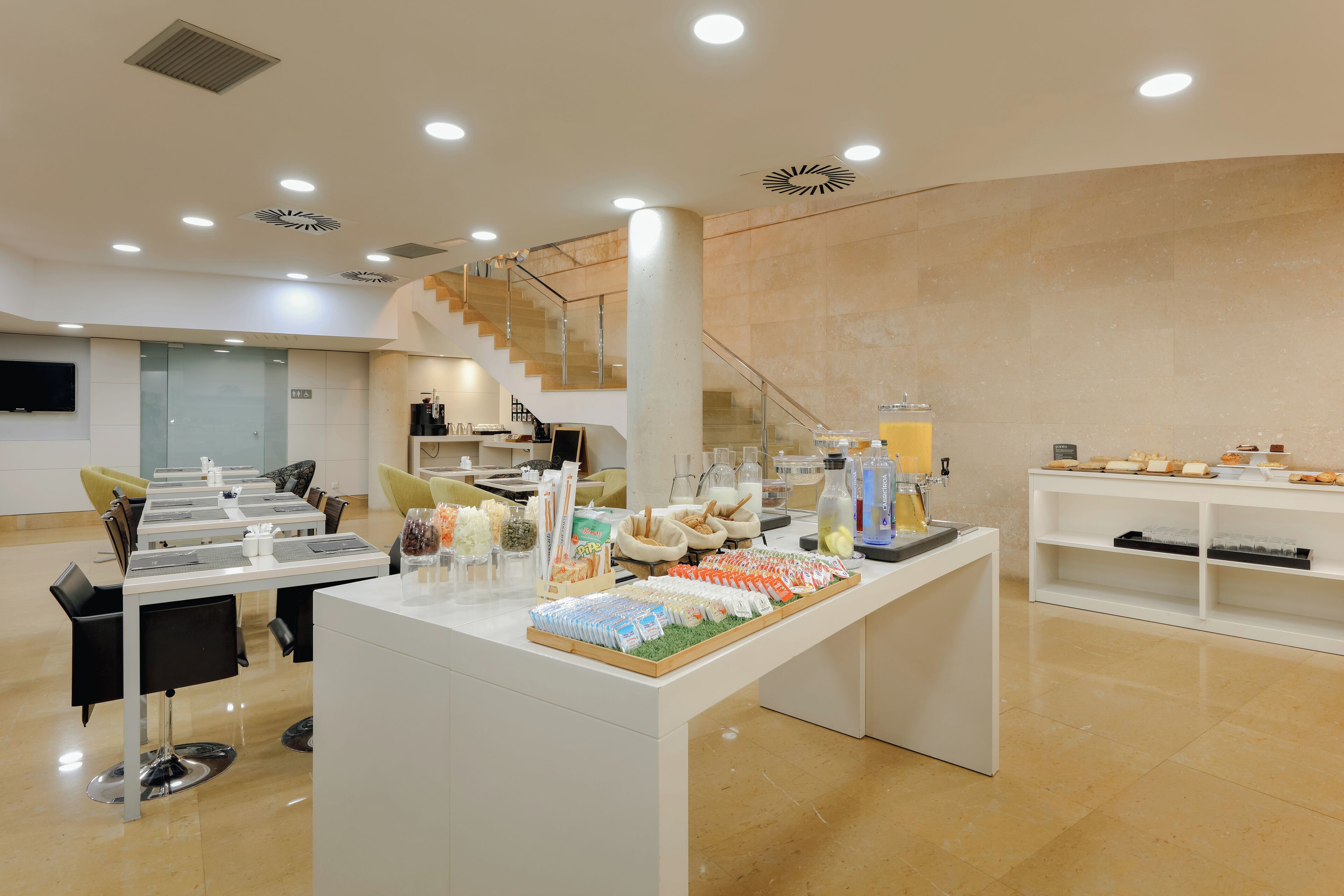 daily buffet breakfast (eur 19 per person)