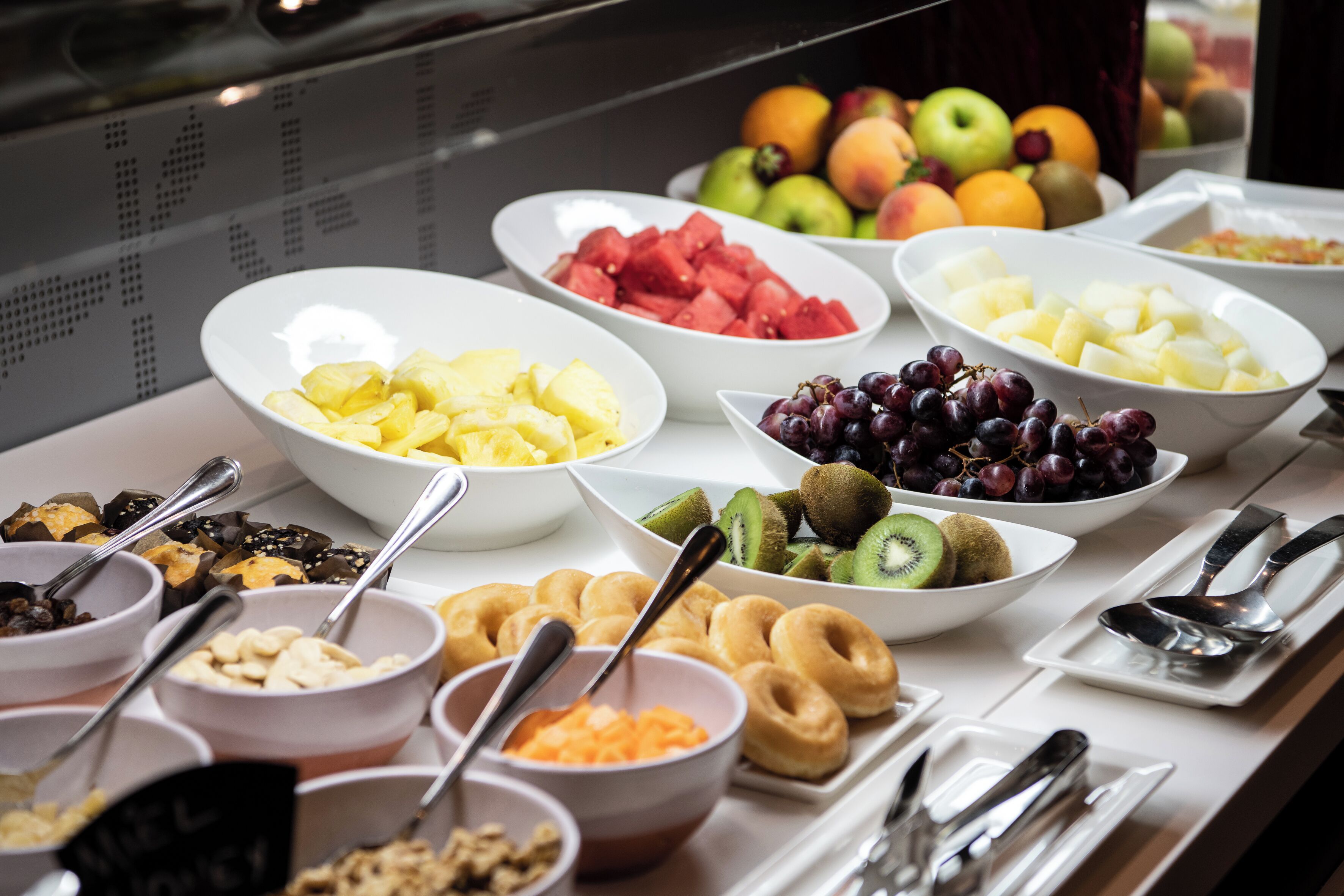 daily buffet breakfast (eur 19 per person)