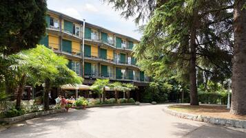 Fassade der Unterkunft