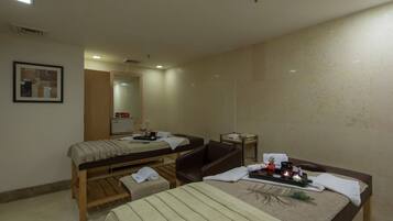 Sauna, body treatments, body scrubs, facials, Ayurvedic treatments