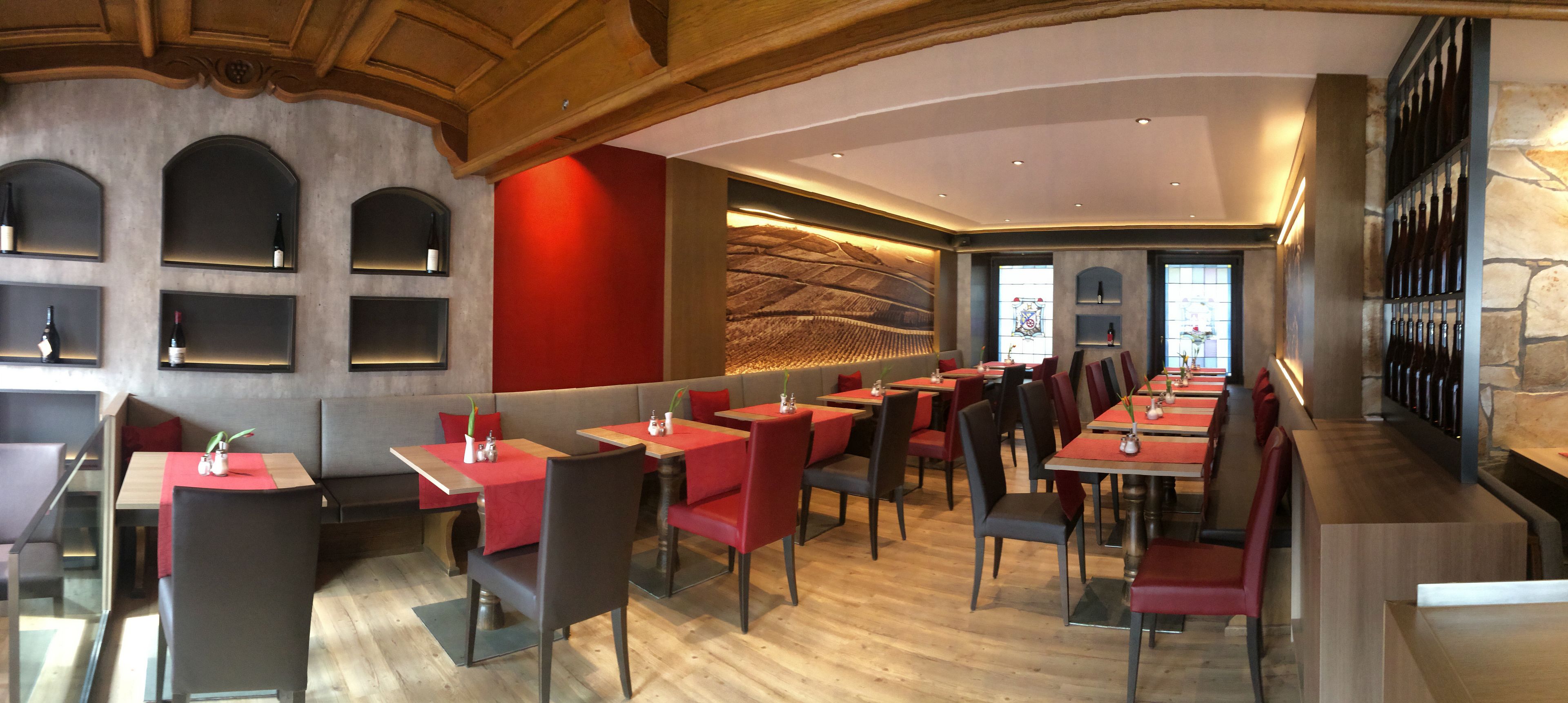 dinner served, sea views