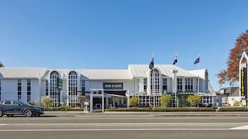 Majoituspaikan julkisivu