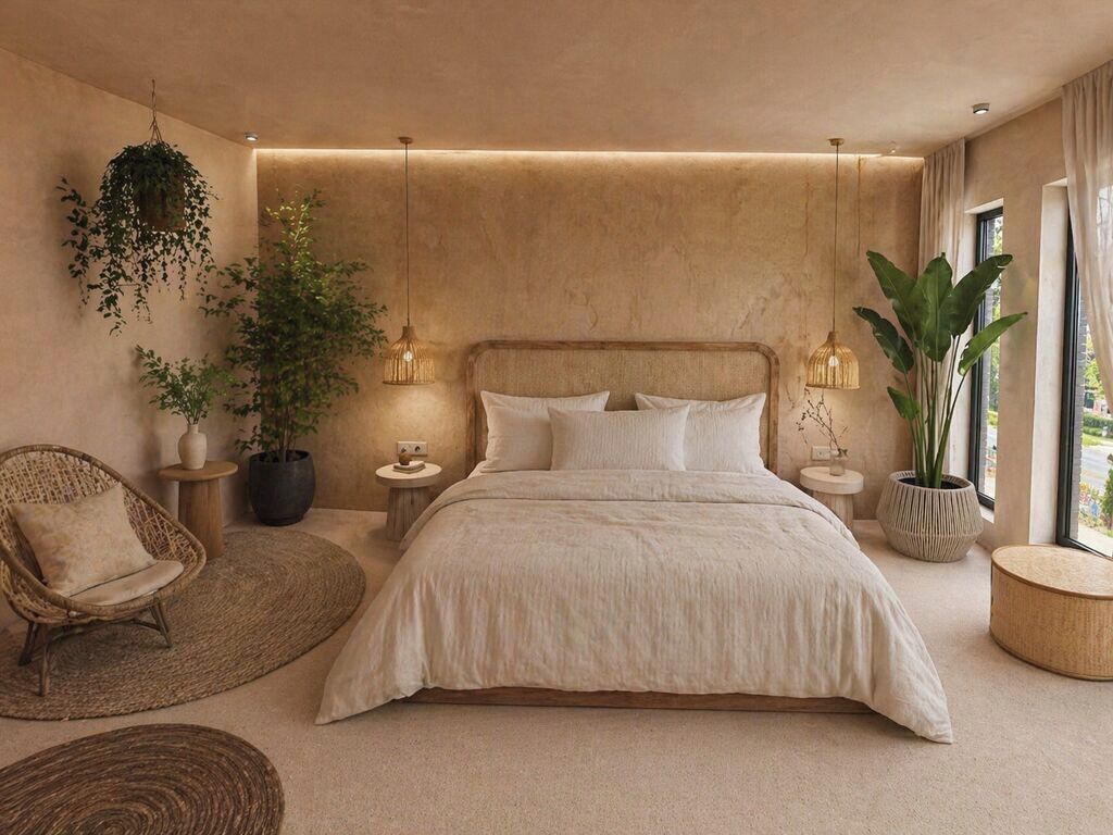 Bohemia suite | Ropa de cama de alta calidad, minibar, decoración individual