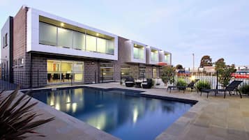 Seasonal outdoor pool