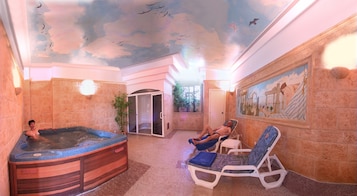 Salas de tratamiento para parejas, baño turco/hammam, masajes