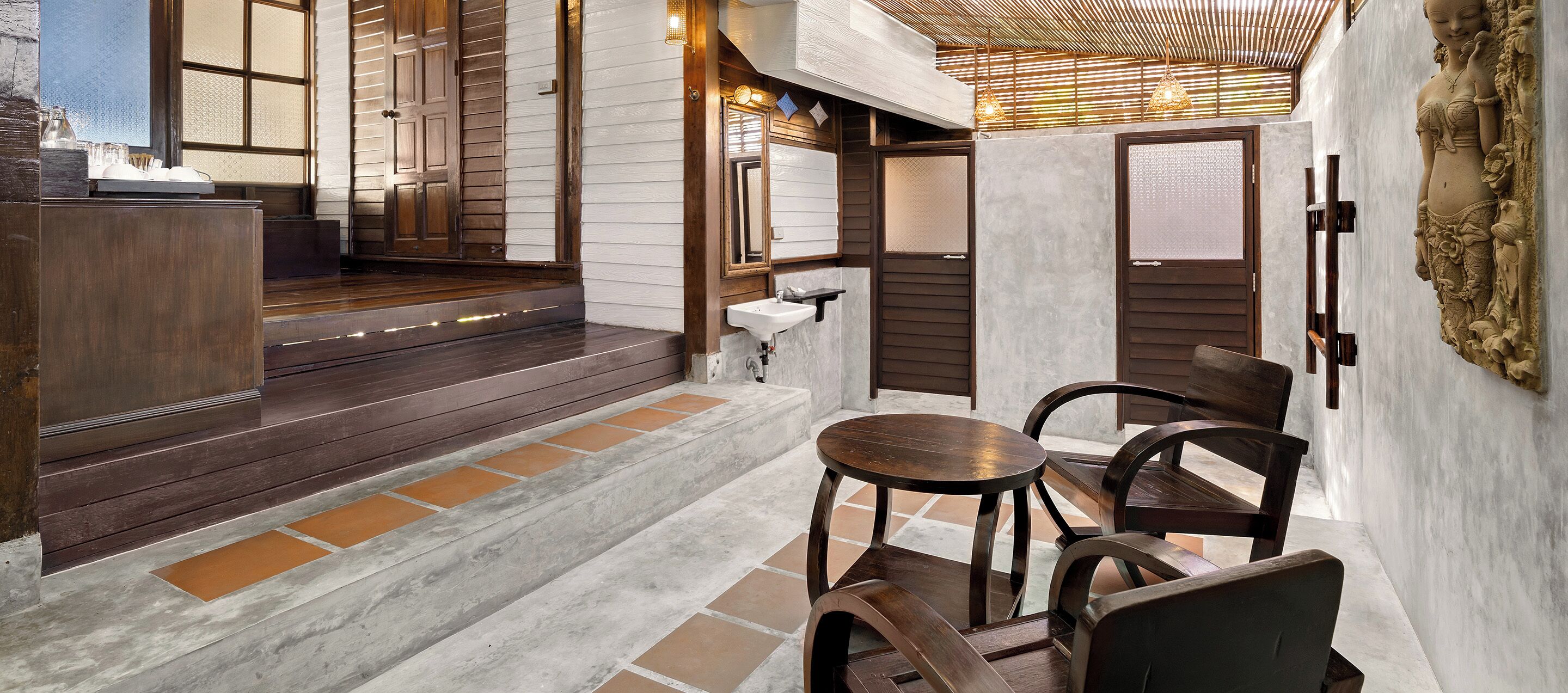 Thai House | 浴室 | 免費盥洗用品、吹風機、浴袍、拖鞋
