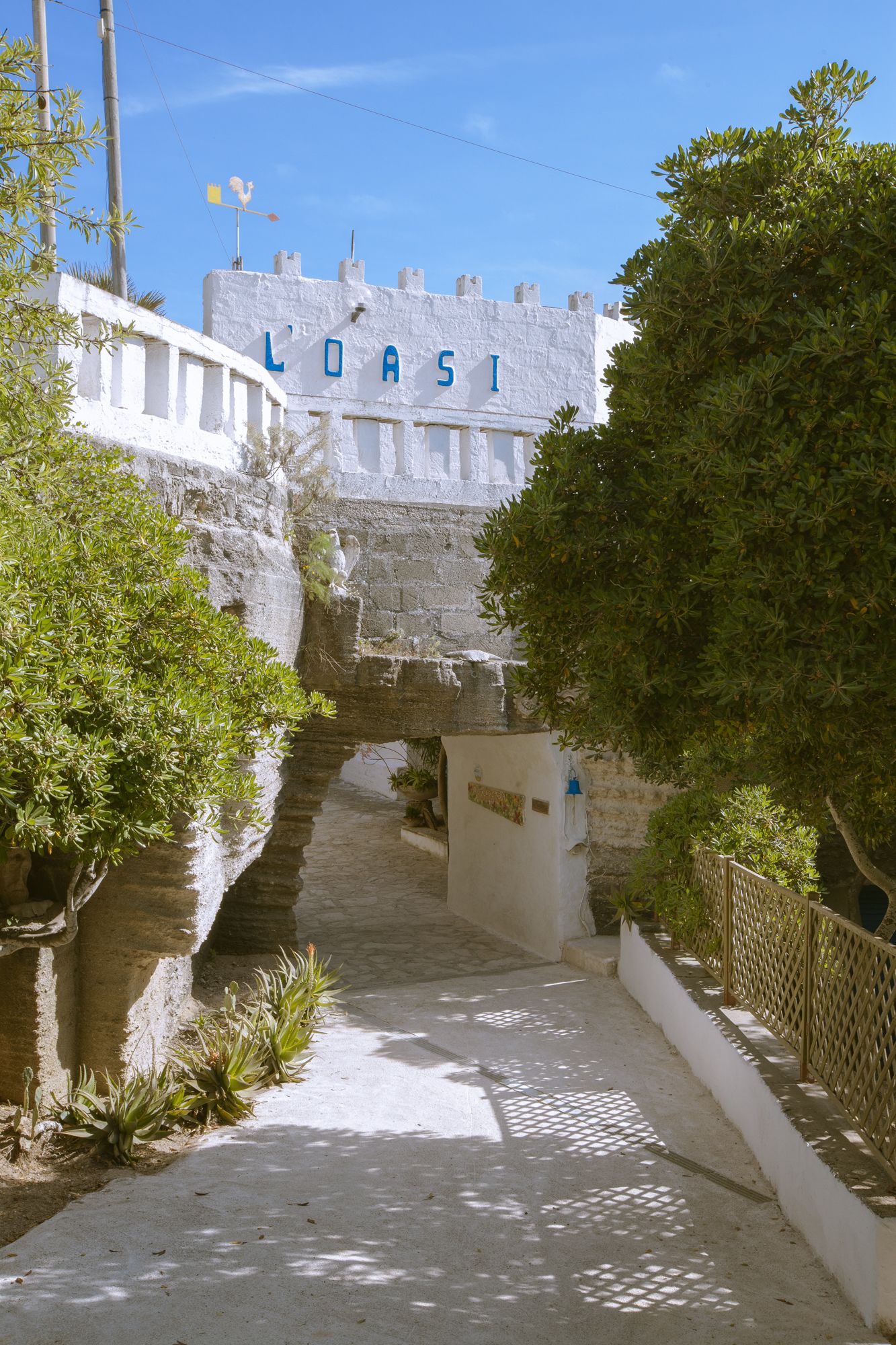 Ingresso della struttura