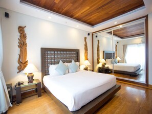 Habitación Grand, 2 habitaciones | Ropa de cama de alta calidad y minibar