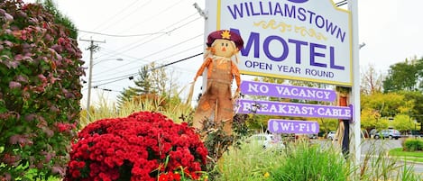 Majoituspaikan julkisivu