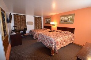 Standard Room, 2 Queen Beds | Individually decorated, individually furnished, desk, iron/ironing board