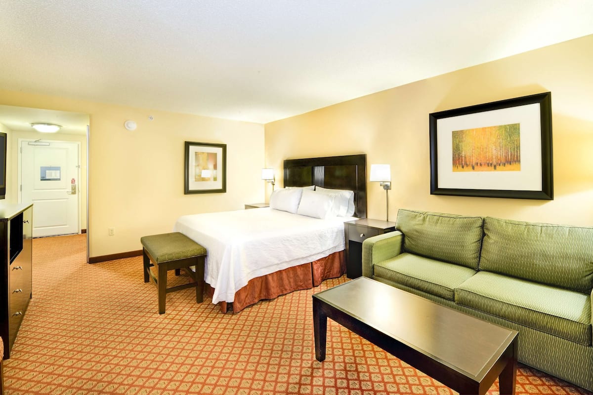One King Bed, Non-Smoking | Premium bedding, in-room safe, desk, blackout drapes