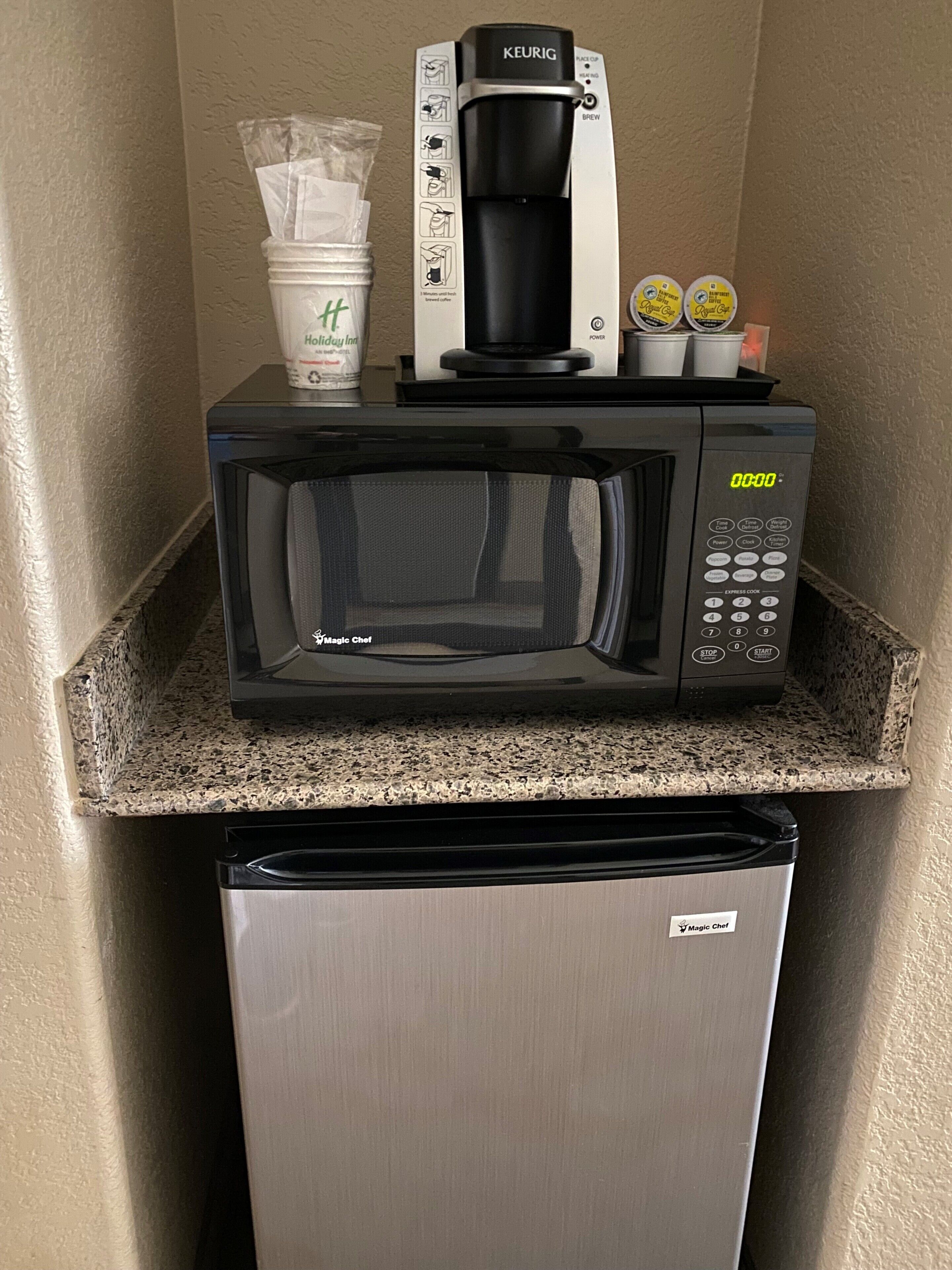 1 bedroom, desk, laptop workspace, blackout curtains