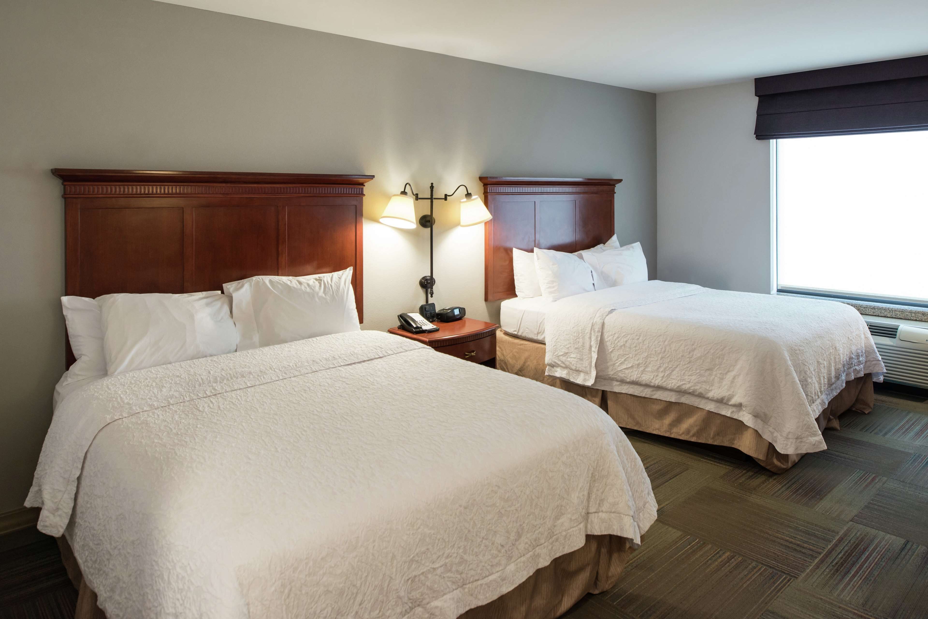 room, 2 queen beds, non smoking | select comfort beds, desk, blackout curtains, iron/ironing board