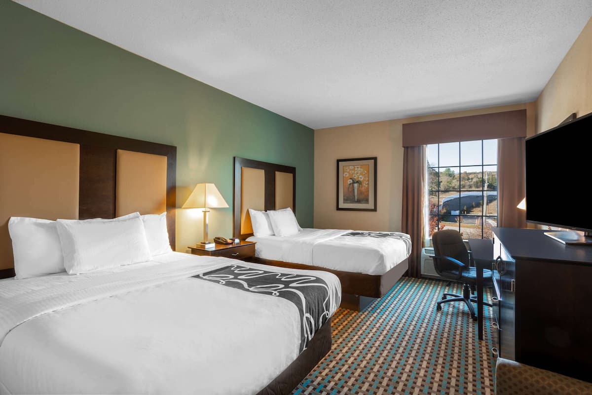 room, 2 queen beds, accessible (mobility/hearing impaired accessible) | pillow-top beds, desk, laptop workspace, iron/ironing board