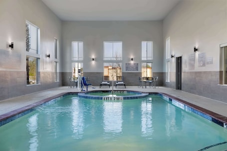 Una piscina techada