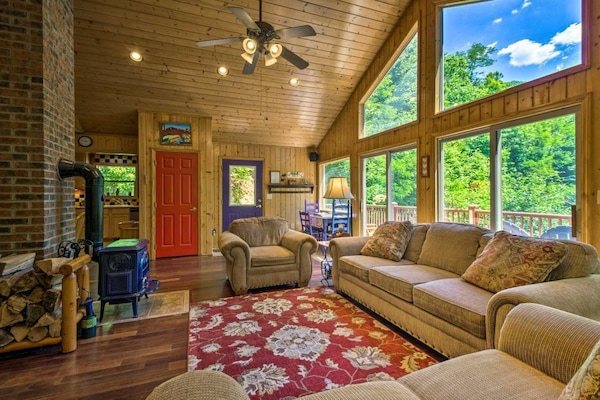 Edelweiss, Located 6 miles from Nantahala Cabins office