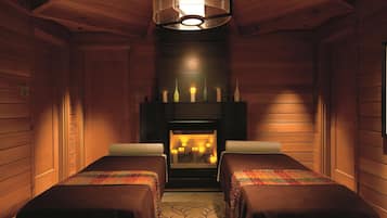 Ruang perawatan pasangan, sauna, hot tub, ruang uap, dan perawatan tubuh