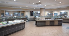 Daily buffet breakfast (USD 18 per person)