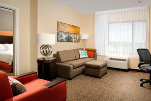 Suite, 1 Bedroom | Desk, blackout curtains, iron/ironing board, free cots/infant beds - TownePlace Suites by Marriott Lexington Park Patuxent River Naval Air Station (Lexington Park)