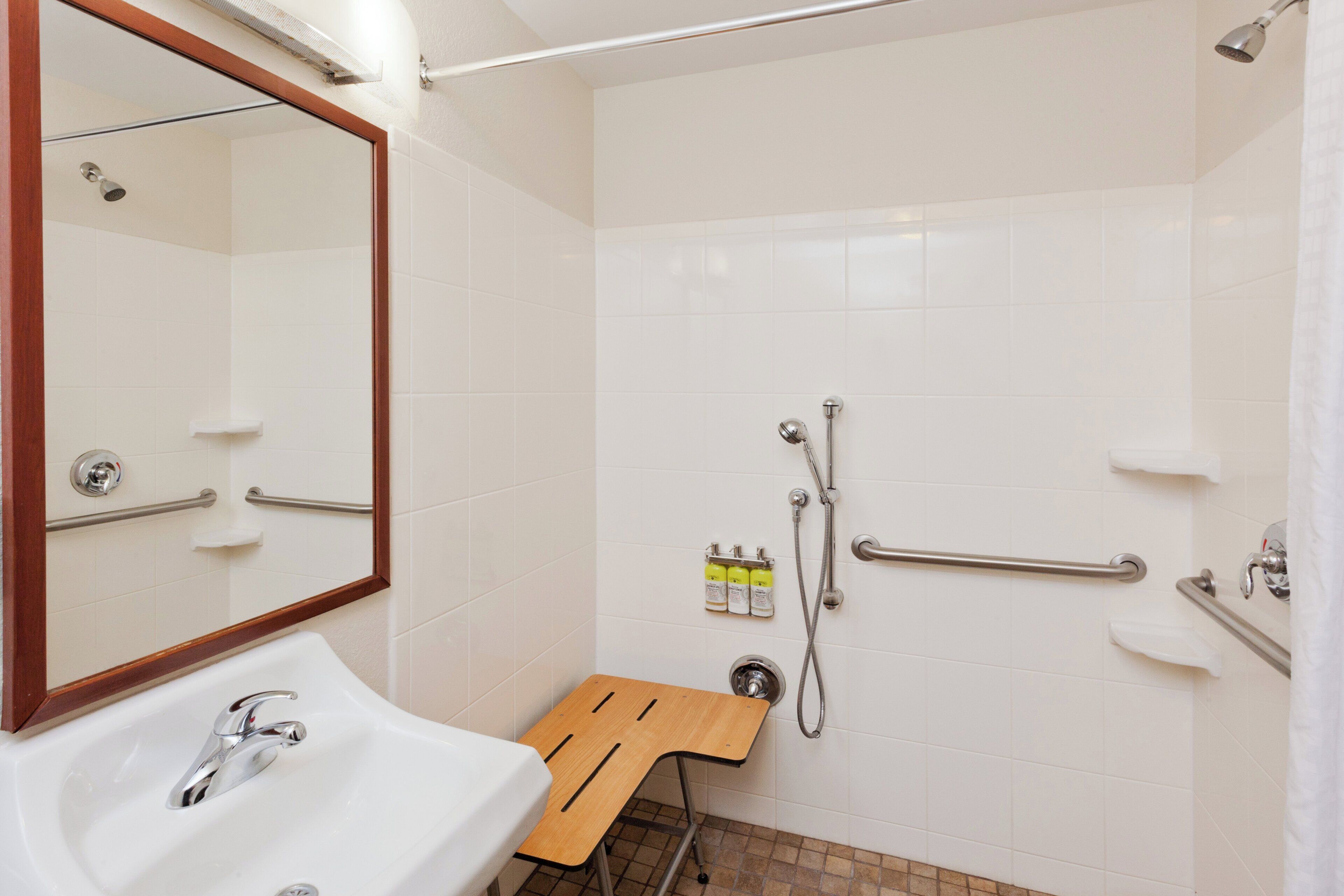 Free toiletries, hair dryer, towels, soap