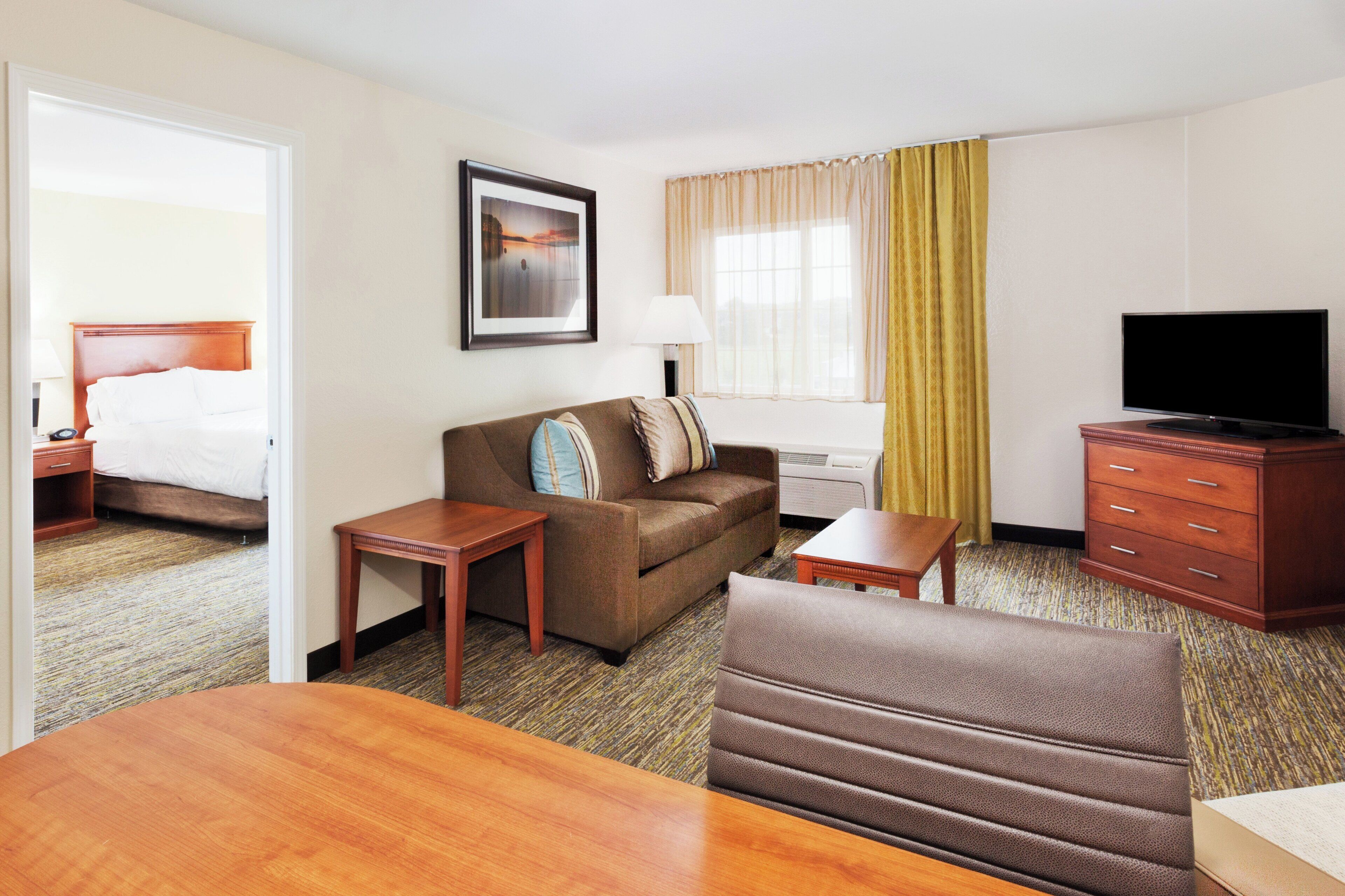 In-room safe, desk, blackout curtains, iron/ironing board