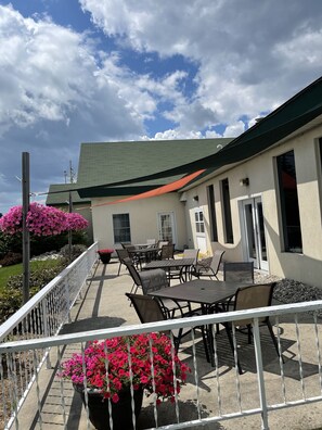 Façade de l’hébergement