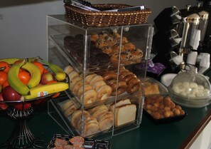 Petit déjeuner continental compris tous les jours