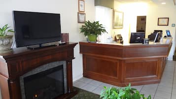 Sala de estar en el lobby