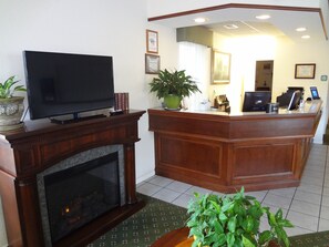 Sala de estar en el lobby