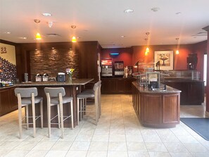 Free daily full breakfast 
