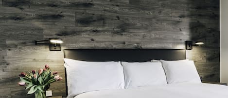 Superior-Zimmer, 1 King-Bett | 1 Schlafzimmer, Daunenbettdecken, Select-Comfort-Betten, Schreibtisch