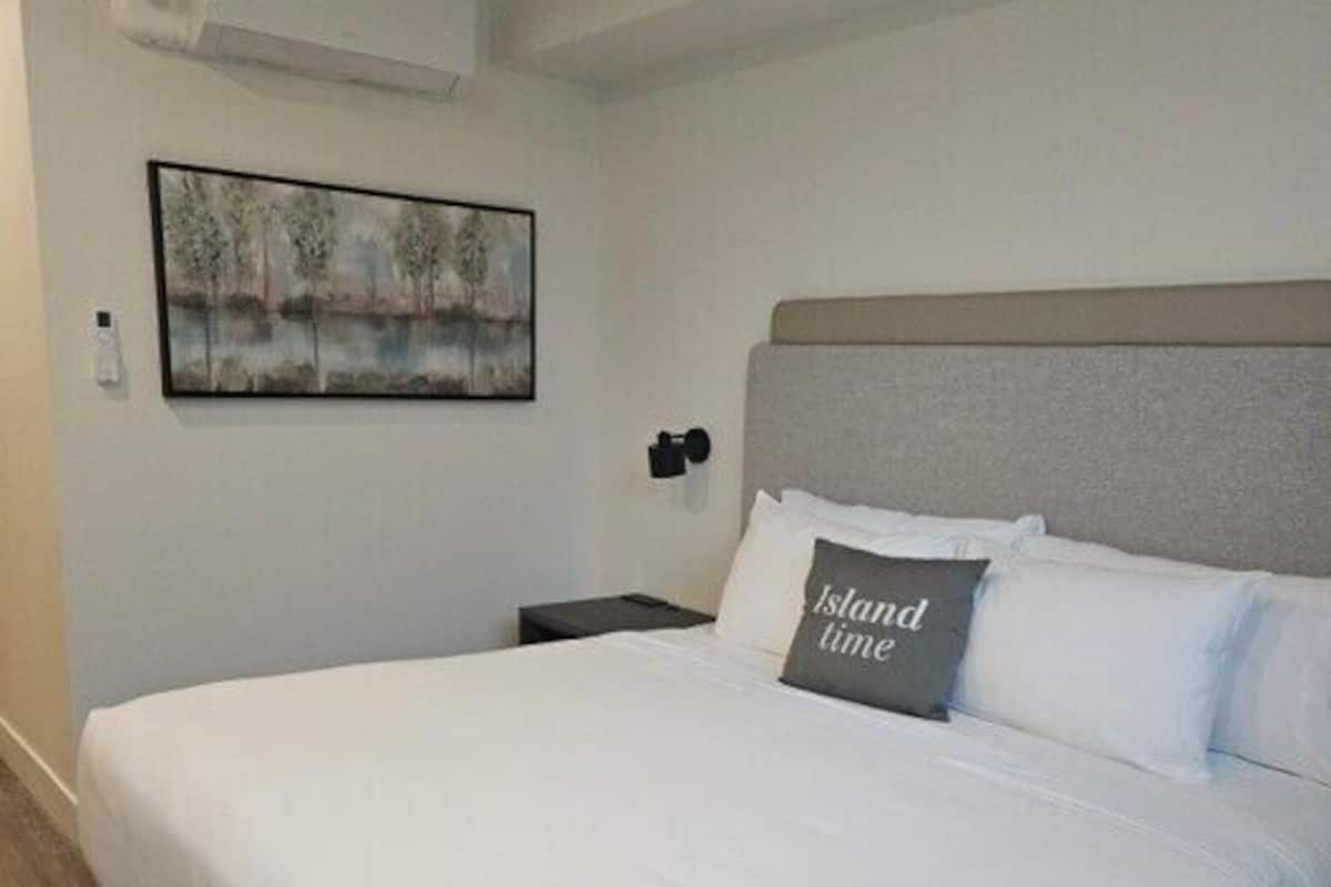 Superior Room, 1 King Bed, Connecting Rooms | Down comforters, Select Comfort beds, desk, laptop workspace