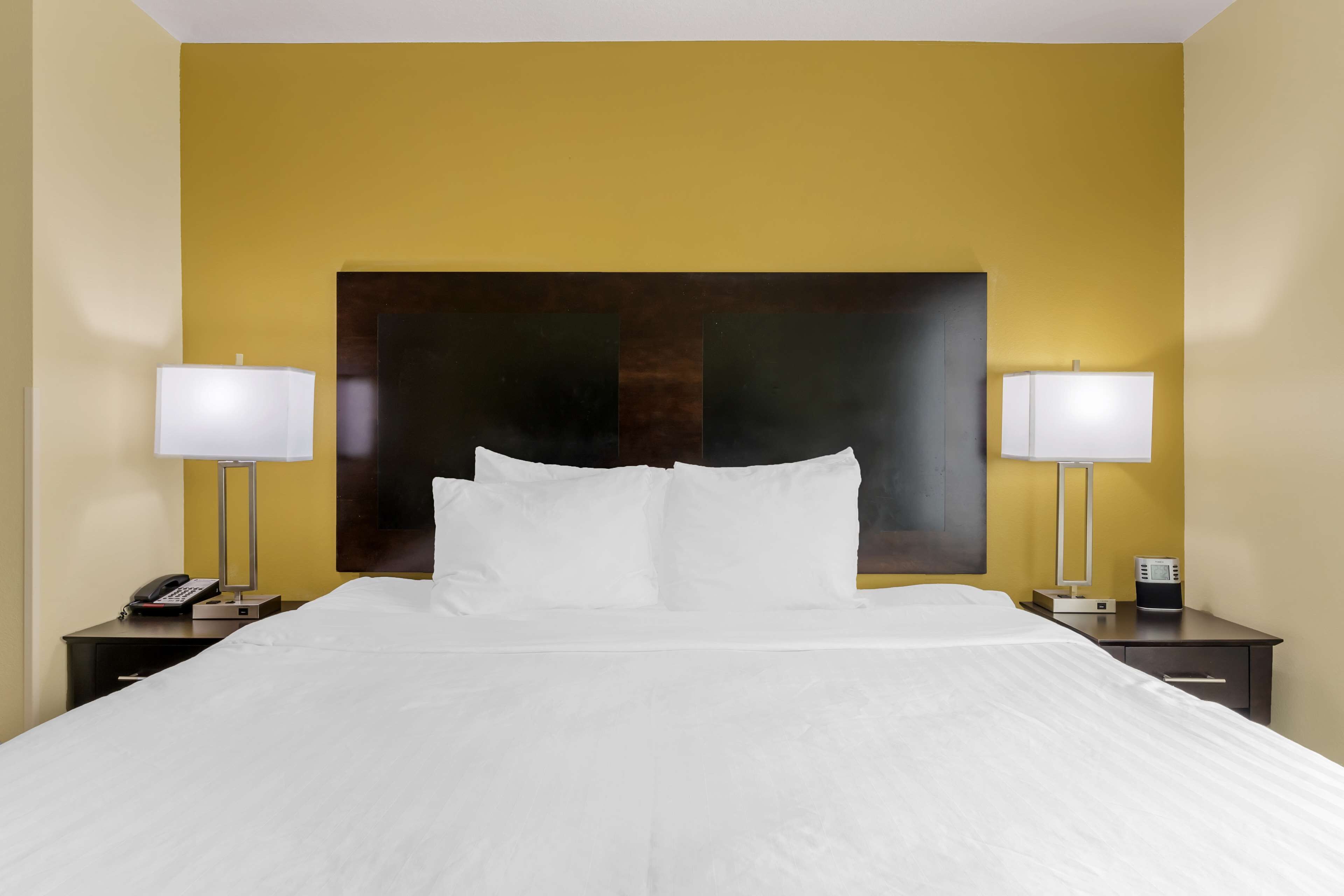 suite, 1 king bed, non smoking, refrigerator & microwave | pillow-top beds, in-room safe, desk, iron/ironing board