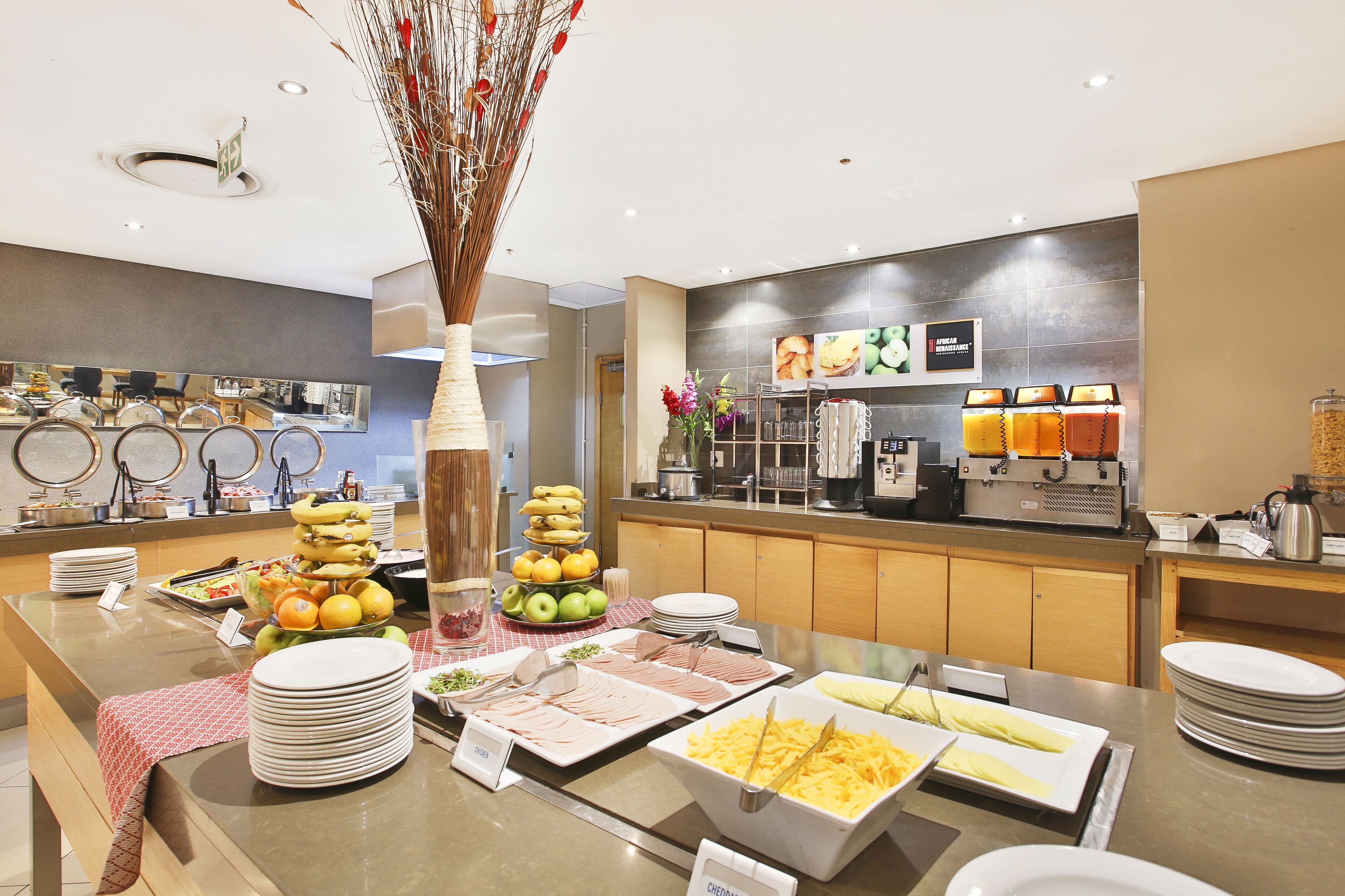 Breakfast buffet