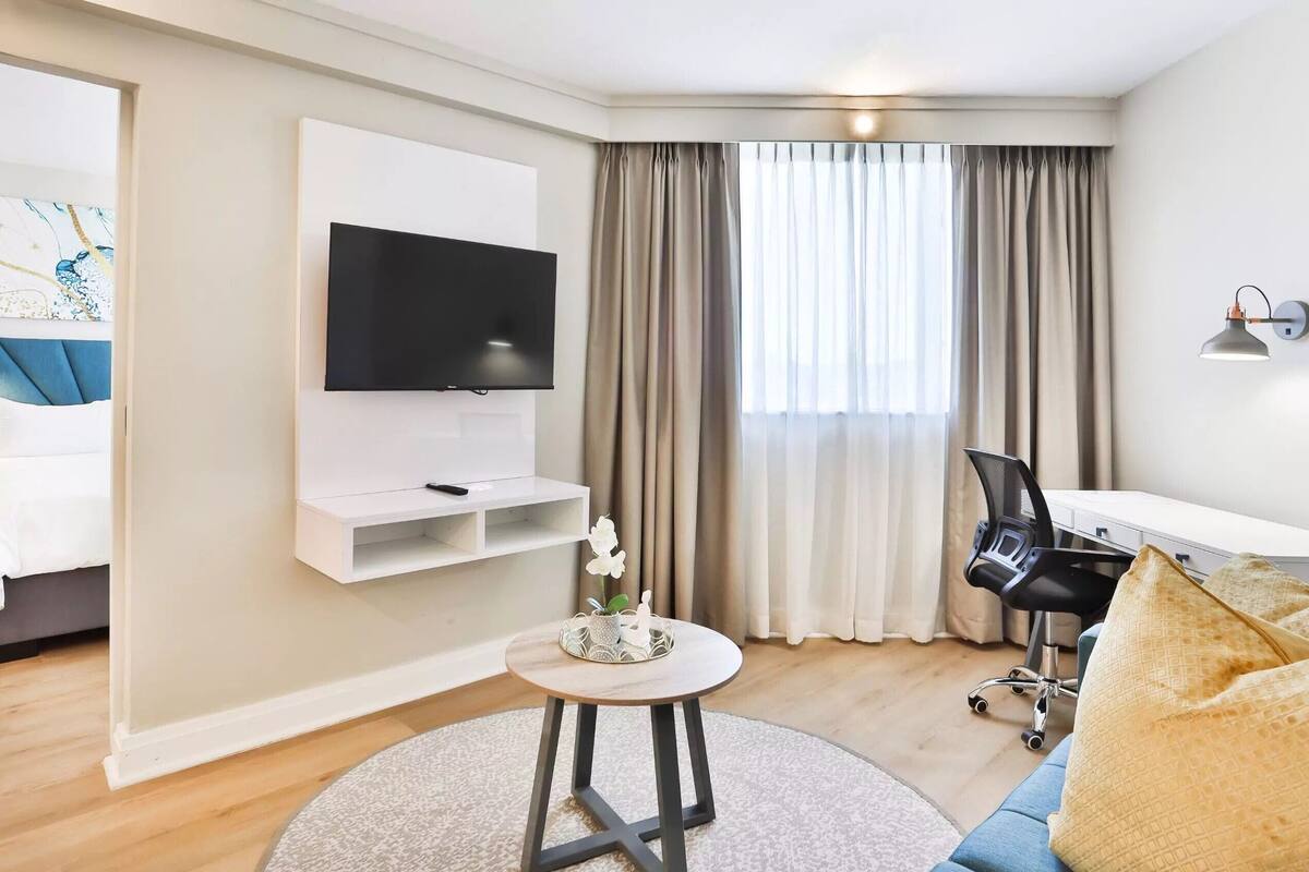 1 habitación, minibar, caja de seguridad en la habitación y escritorio