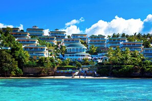 Privatstrand, Schnorcheln, Windsurfen