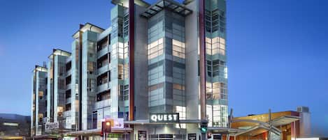 Fachada de la propiedad