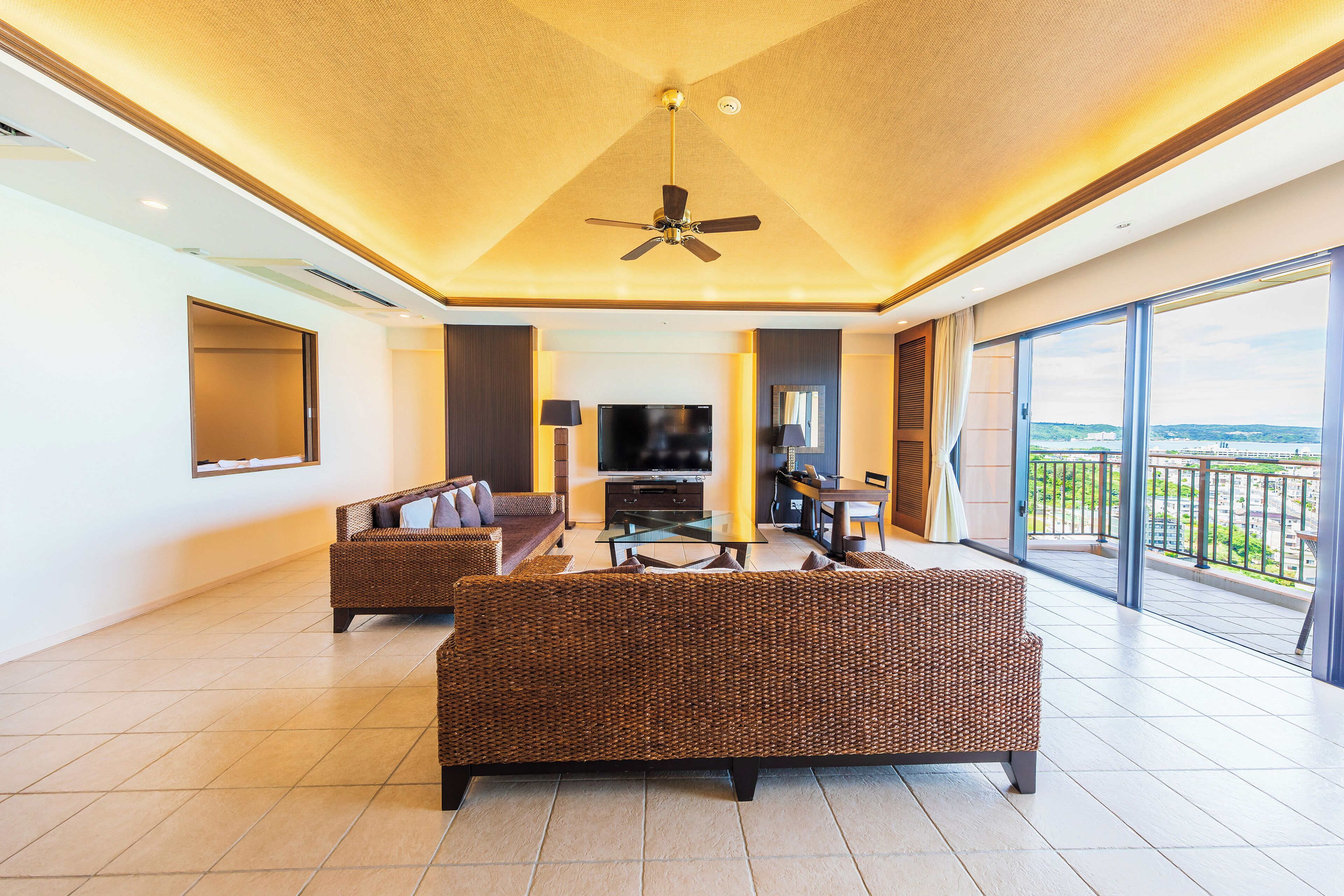 presidential suite in hotel bldg | 2 bedrooms, down duvets, in-room safe, desk