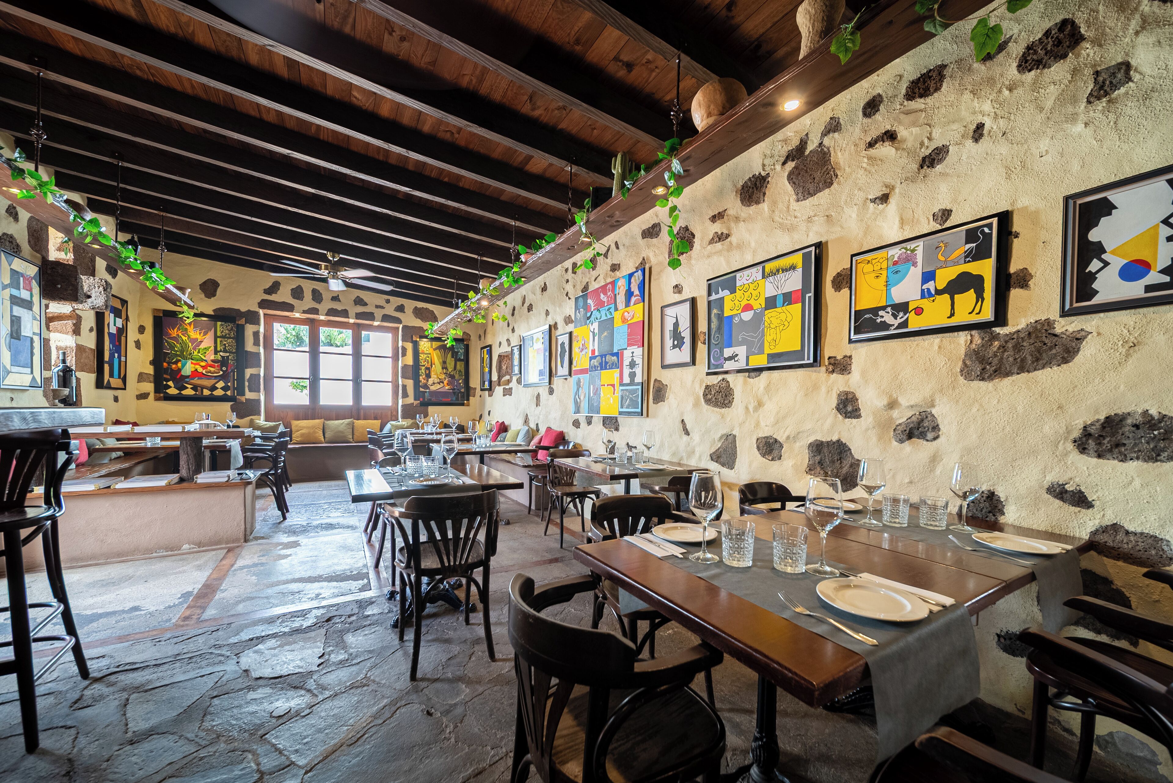 Frokost og middag serveres, fusjonsretter