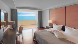Double Room, Sea View | Premium bedding, down comforters, minibar, in-room safe